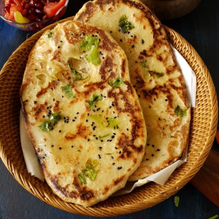 Tandoori Naan Cheese Olive Tattva Indian Kitchen